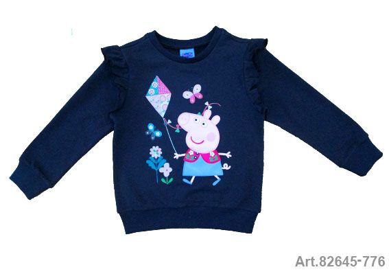 Püttmann Peppa Pig Wutz Sweater navy von Püttmann