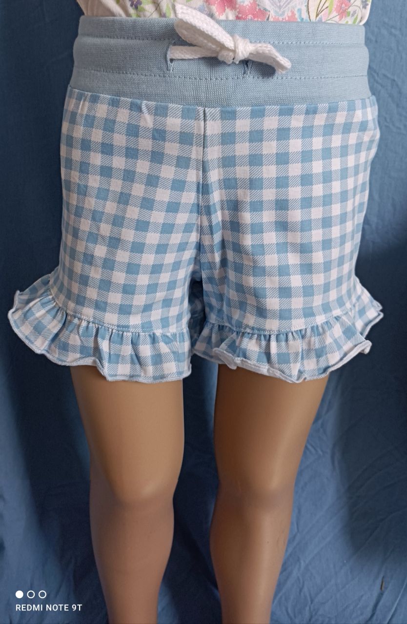 Püttmann Shorts Frozen Anna und Elsa Mädchen blau oder mint von Püttmann