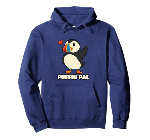 Papageitaucher Freund Puffin Kumpel Freundlich Süß Kinder Pullover Hoodie von Puffin Tierliebhaber Island Schottland Seevögel