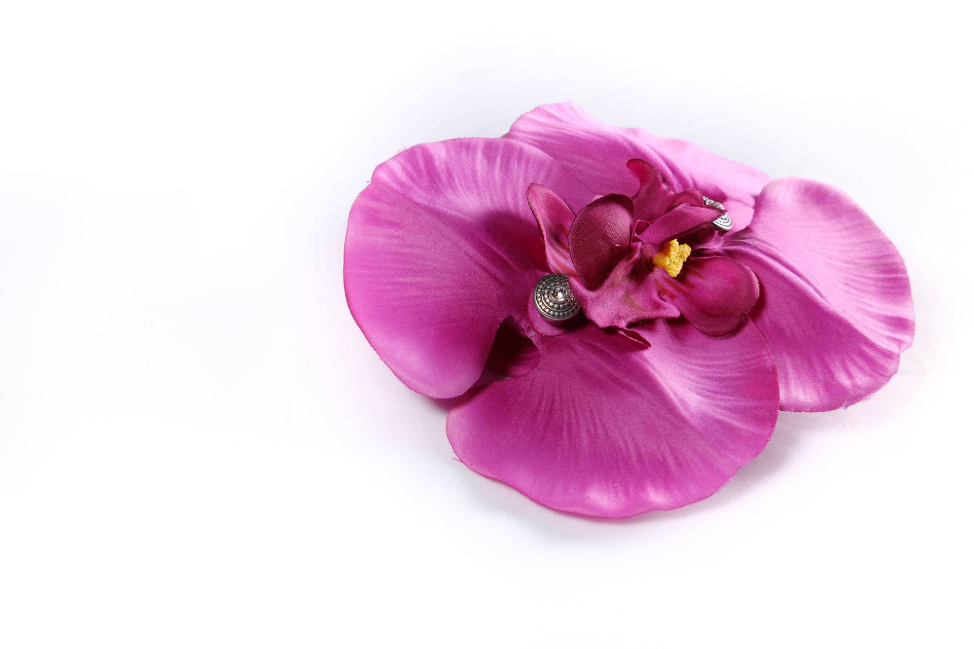 Großer Doppel Magenta Orchidee Haarkamm Von Puffycheeks Bowteek Großer Doppel Magenta Orchidee Haarkamm Von Puffycheeks Bowteek von PuffyCheeksLLC