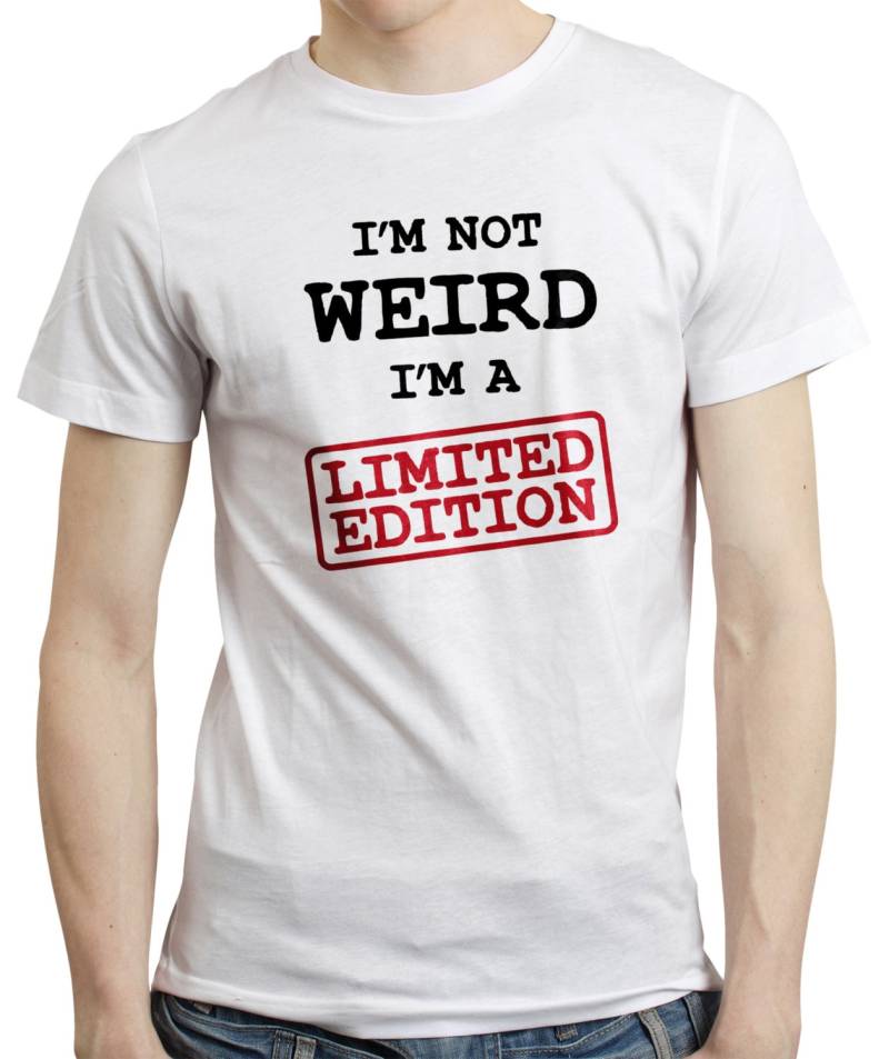 I'm Not Weird A Limited Edition, Lustiges Extrovertiertes Introvertiertes Tshirt von PugSwag