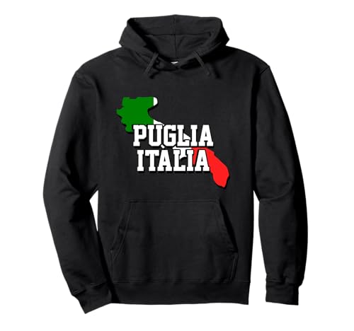 Puglien Italien Flagge Italien Apulien Herren Damen Pullover Hoodie von Puglia Apulia Italia Italy Italian Men Women