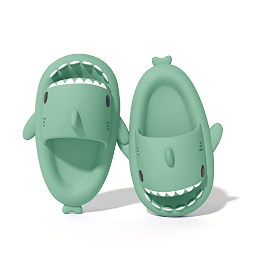 Puimentiua Shark Slides Cute Shark Slippers Lustige Hai Hausschuhe Herren Badelatchen Badeschuhe für Damen Sommer Strand Open Toe Slides Indoor Outdoor Puimentiua Shark Slides Cute Shark Slippers Lustige Hai Hausschuhe Herren Badelatchen Badeschuhe für Damen Sommer Strand Open Toe Slides Indoor Outdoor von Puimentiua
