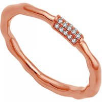 Pukka Berlin Ring - Nimbus Diamond Wrap Ring - Gr. 54 - in Quarz - für Damen von Pukka Berlin