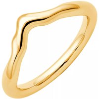 Pukka Berlin Ring - Nimbus Metal Chevron Ring - Gr. 54 - in Gold - für Damen von Pukka Berlin