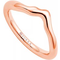 Pukka Berlin Ring - Nimbus Metal Chevron Ring - Gr. 58 - in Quarz - für Damen von Pukka Berlin