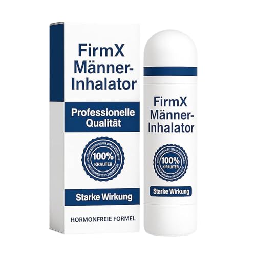 FIRMX Männer-Inhalator, FIRMX Manner-Inhalator, FIRMX Naseninhalator, natürliche Stärke, Verbessert Die Durchblutung (1PCS) von Pukmqu