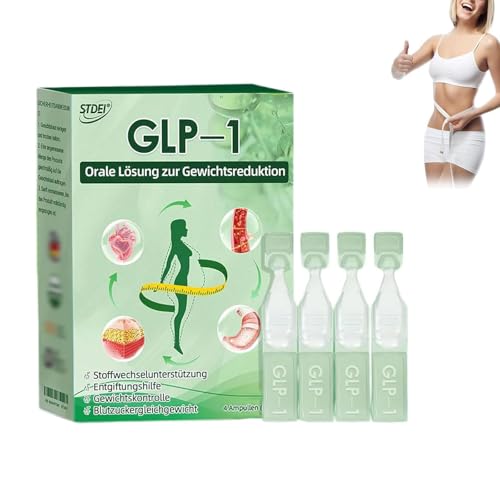 STDEI GLP-1 Orale Lösung, STDEI GLP-1 Orale Flüssigkeit, STDEI GLP1 Tropfen, Natural GLP1 Orale Lösung für Frauen & Männer (1PCS) von Pukmqu