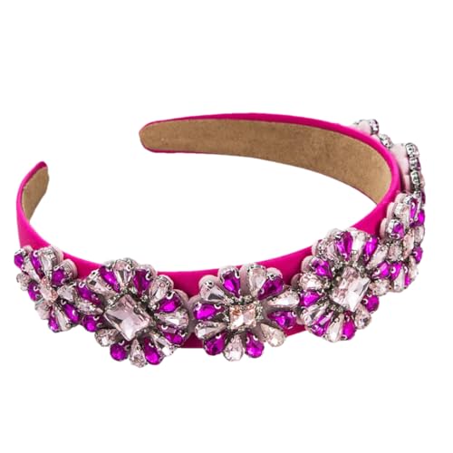 Fg399 Damen-Haarband mit Strasssteinen und breitem Rand, modischer Haarschmuck, Party-Haarband von Pulcykp