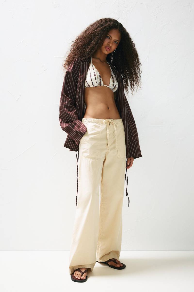 Baggy-Hose Aus Popelin von Pull&Bear