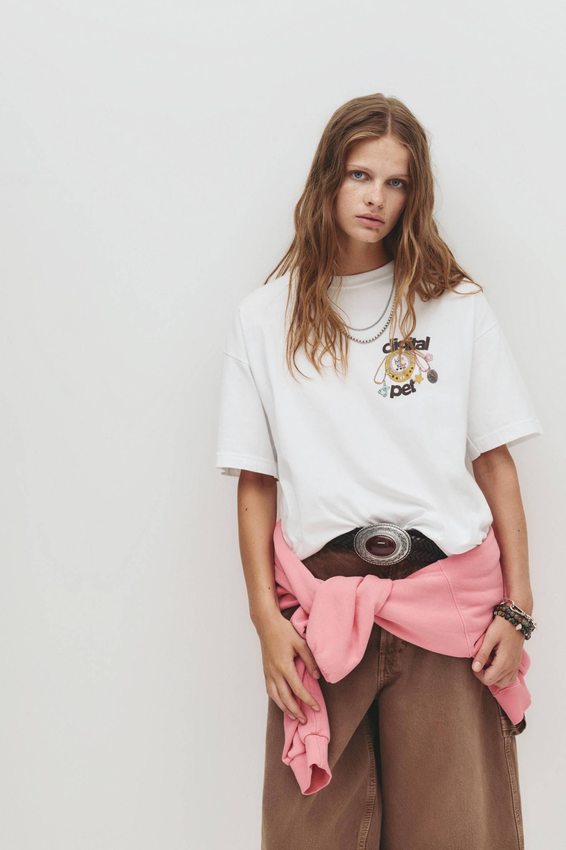 Digital Pet Shirt von Pull&Bear