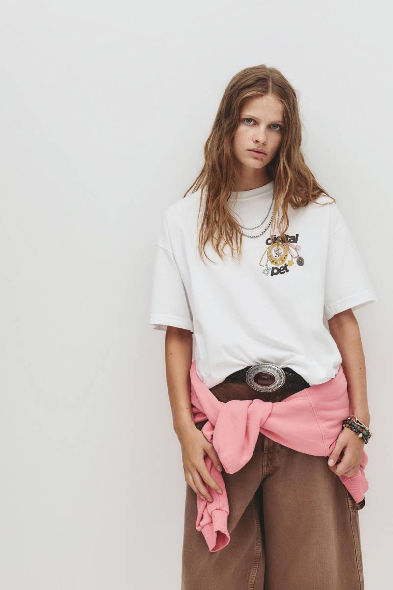 Digital Pet Shirt von Pull&Bear