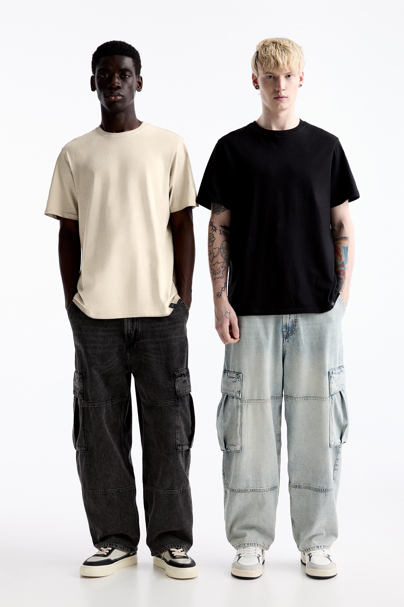 Doppelpack Shirts von Pull&Bear