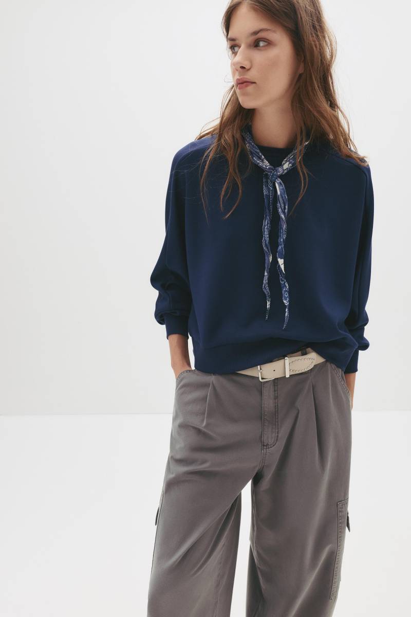 Einfarbiges Sweatshirt Mit Rundausschnitt von Pull&Bear