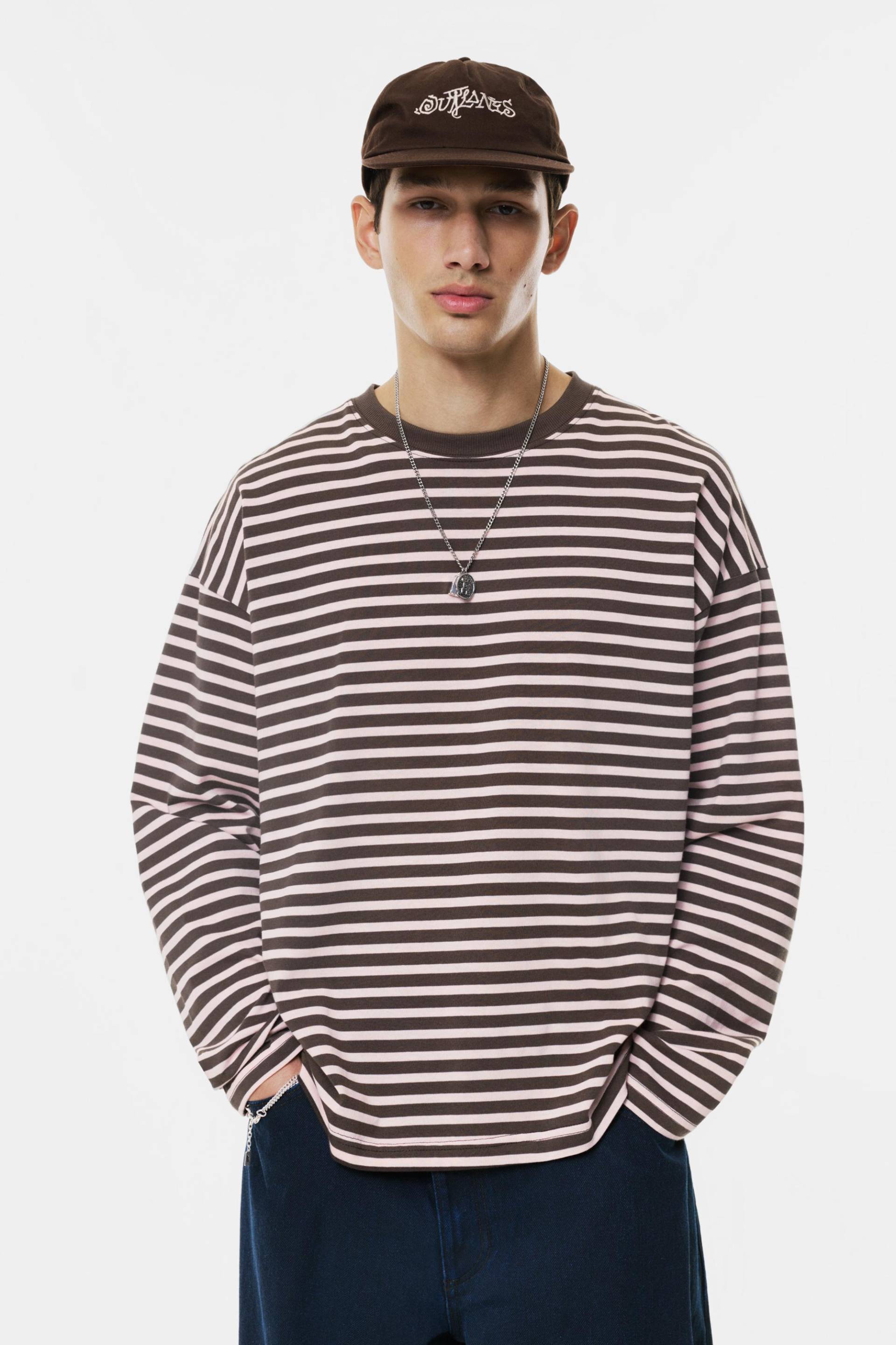 Gestreiftes Langarmshirt von Pull&Bear