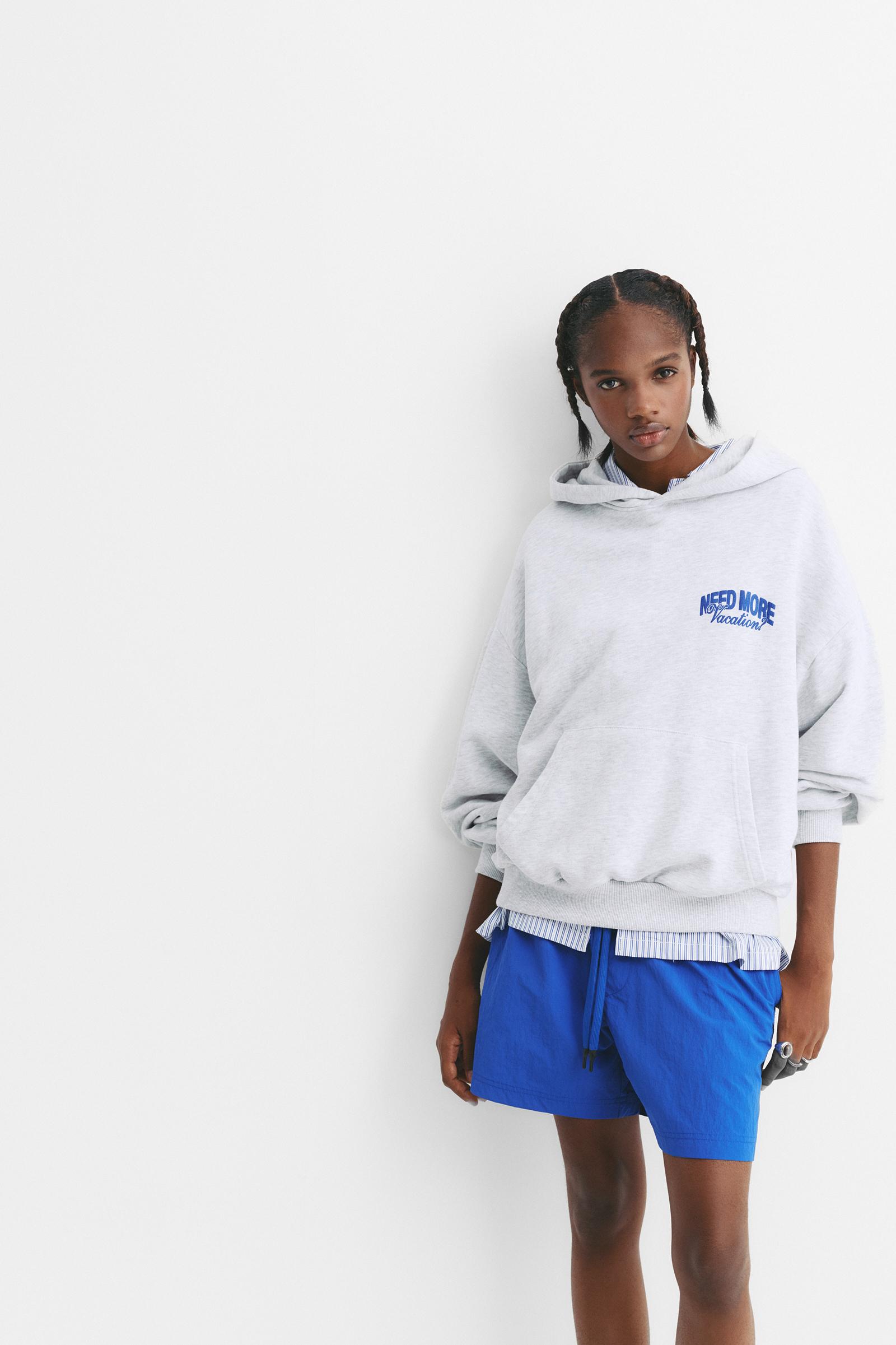 Hoodie „Vacation“ von Pull&Bear