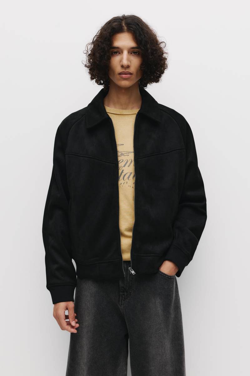 Jacke In Wildlederoptik von Pull&Bear