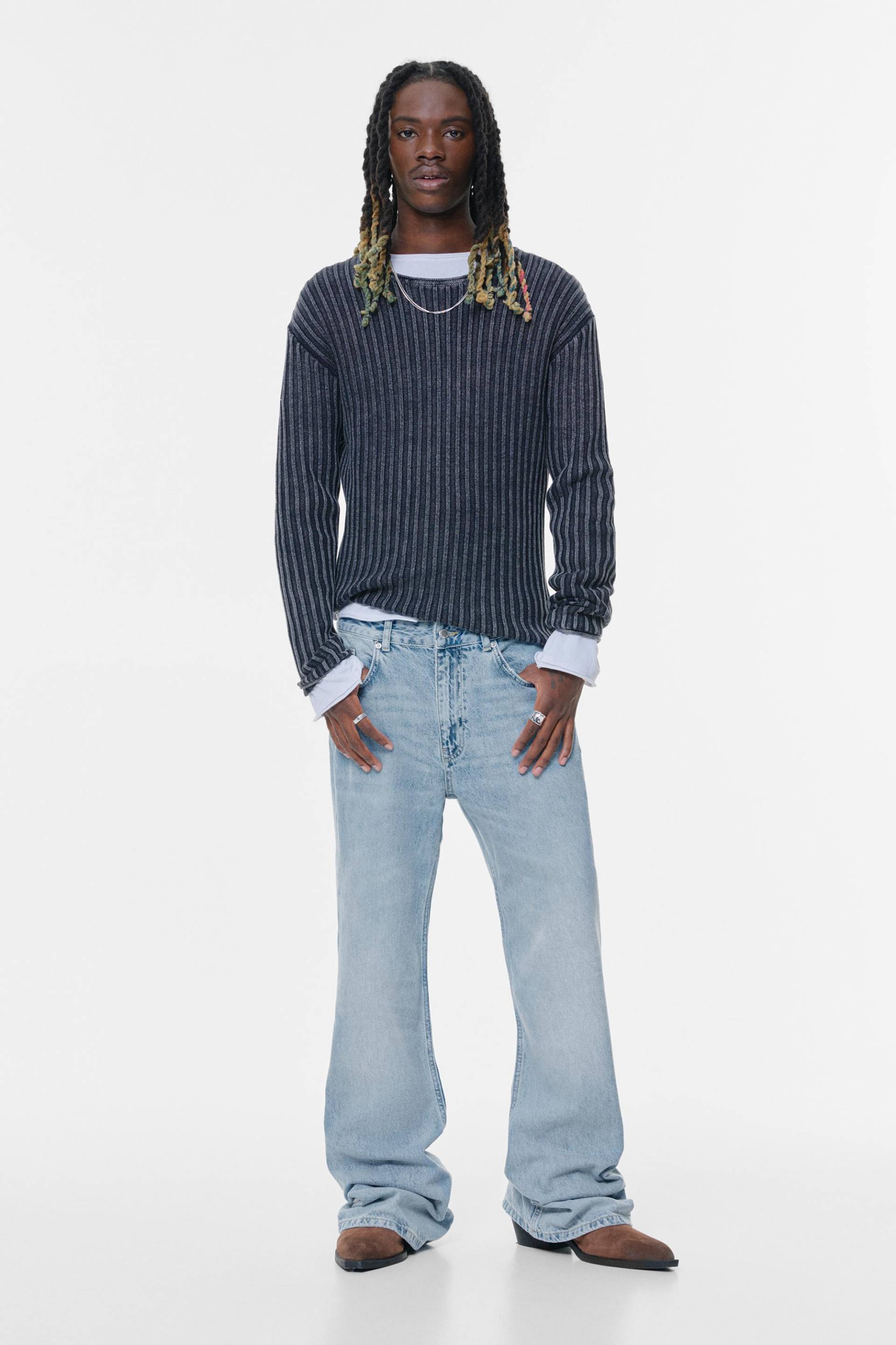 Jeans Slim Flare von Pull&Bear