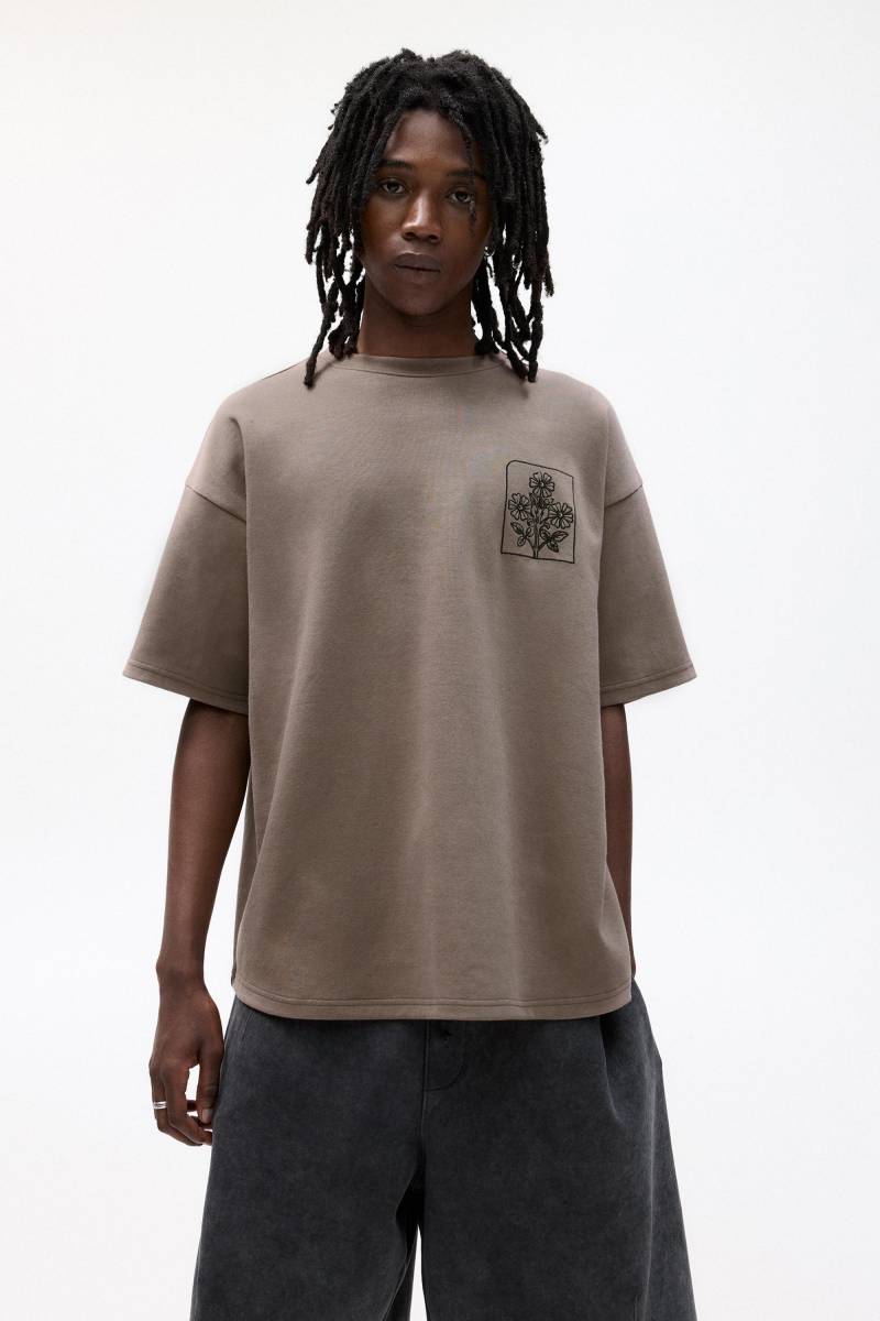 Kurzärmeliges Interlock-Sweatshirt von Pull&Bear