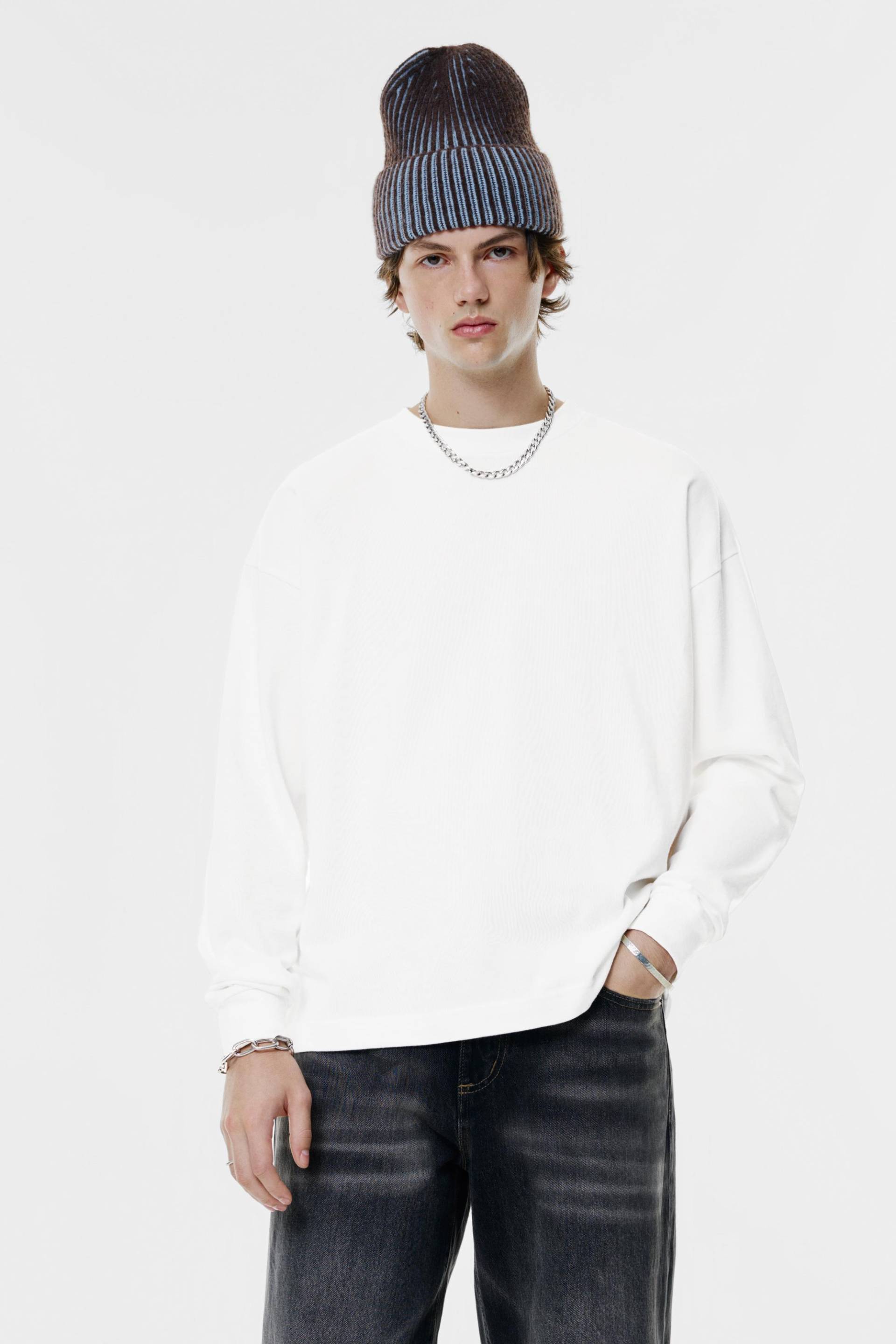 Langarmshirt von Pull&Bear