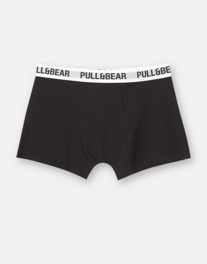 Pull & Bear - 3er-Pack Boxershorts in verschiedenen Farben-Bunt von Pull & Bear