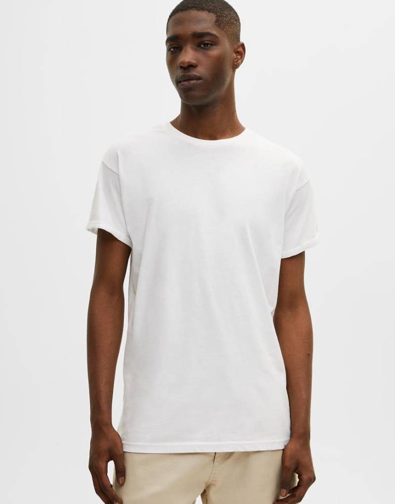 Pull & Bear - Basic-Muskelshirt in Weiß von Pull & Bear