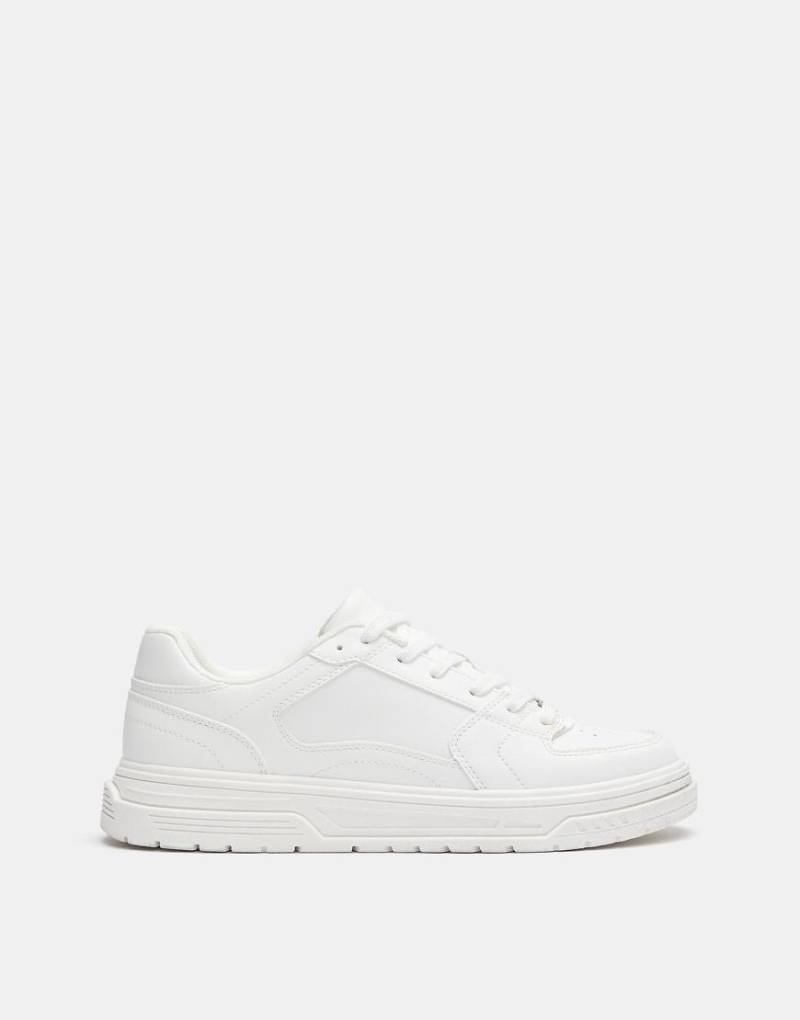 Pull & Bear - Basic-Sneaker in Weiß von Pull & Bear