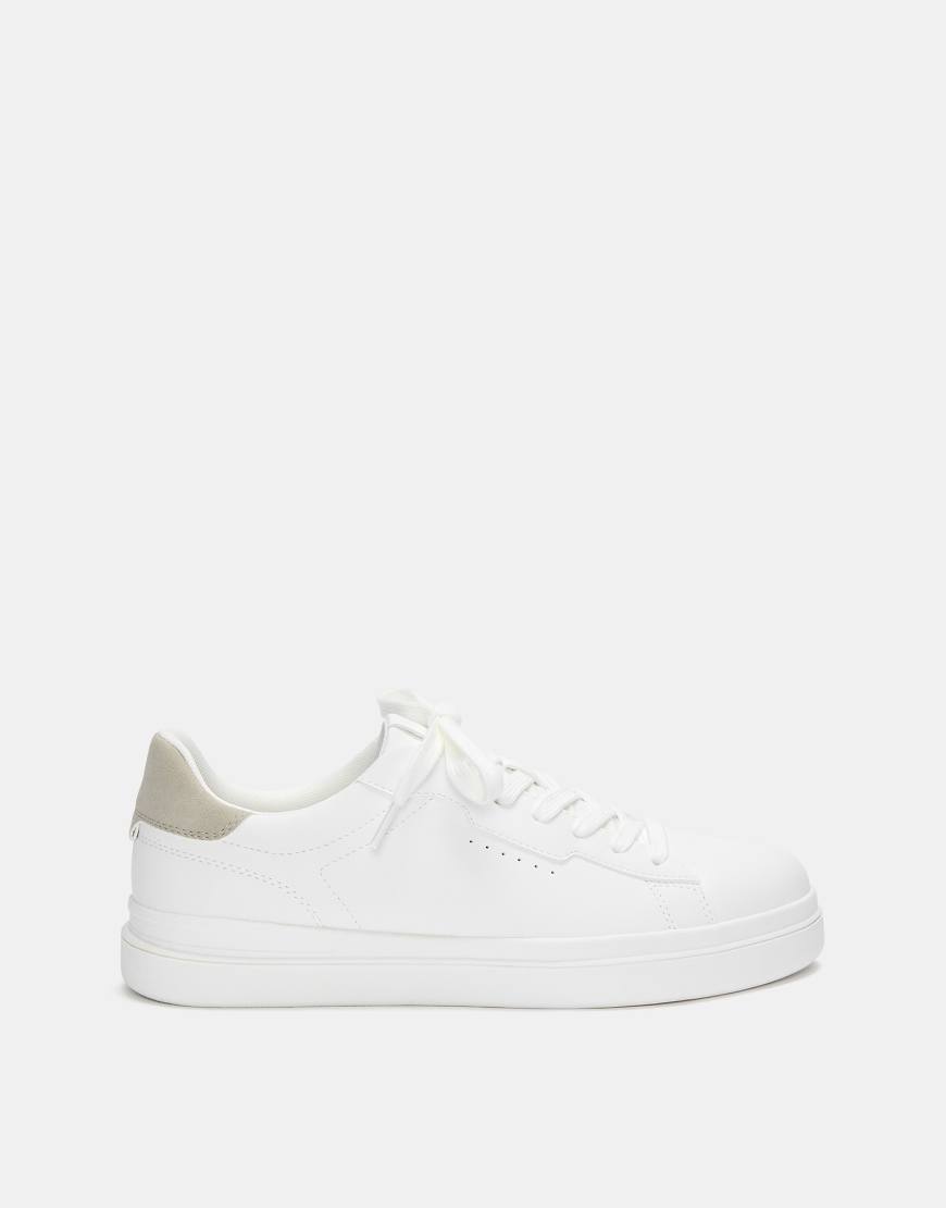 Pull & Bear - Basic-Sneaker in Weiß Pull & Bear - Basic-Sneaker in Weiß von Pull & Bear
