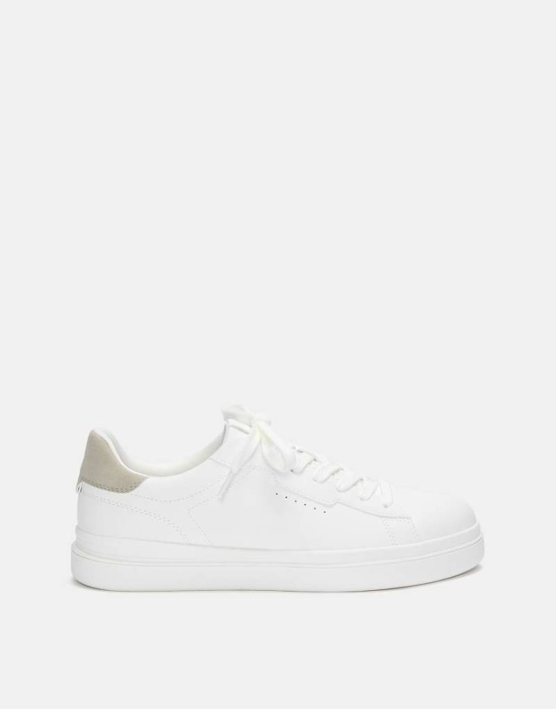 Pull & Bear - Basic-Sneaker in Weiß von Pull & Bear