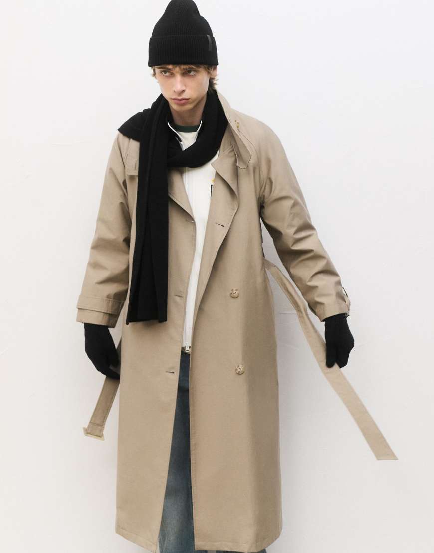 Pull & Bear - Basic-Strickschal in Schwarz von Pull & Bear