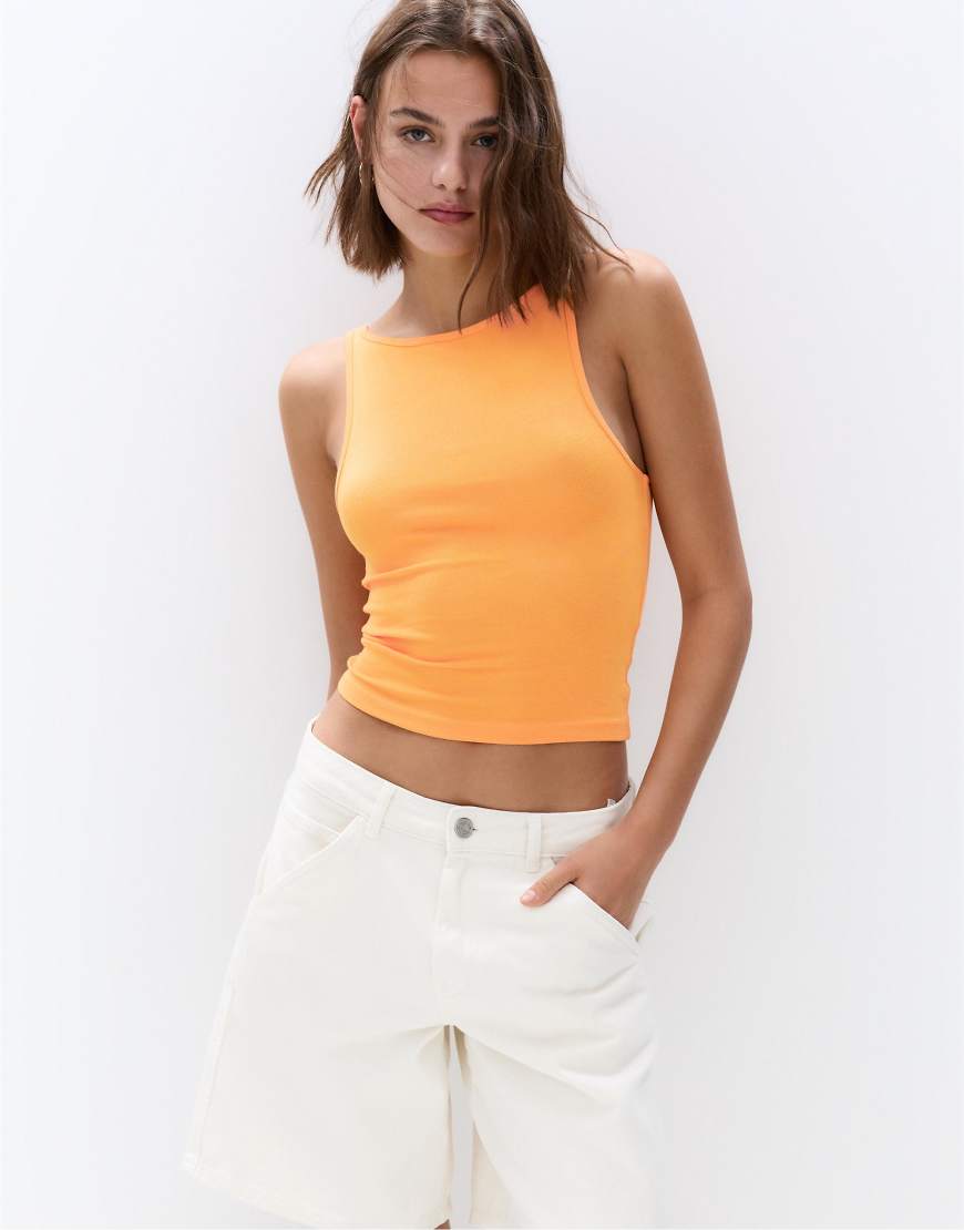 Pull & Bear - Basic-Tanktop in Orange Pull & Bear - Basic-Tanktop in Orange von Pull & Bear