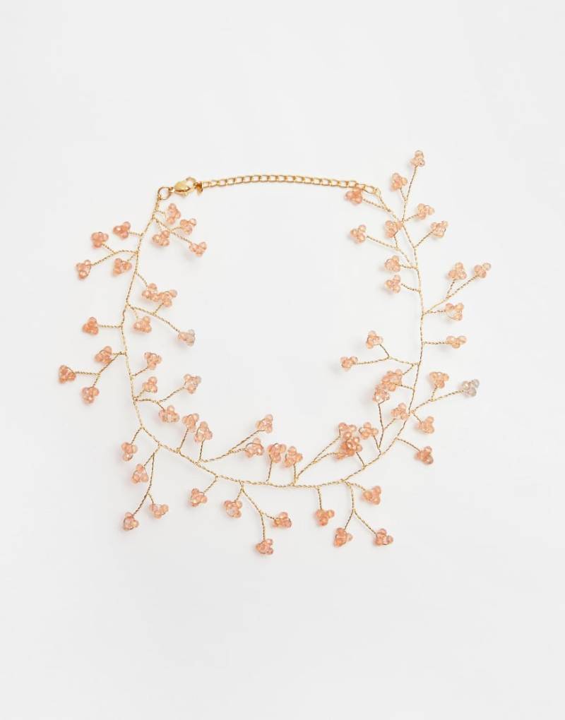 Pull & Bear - Choker-Halskette in Goldoptik mit Zweig-Design-Goldfarben Pull & Bear - Choker-Halskette in Goldoptik mit Zweig-Design-Goldfarben von Pull & Bear