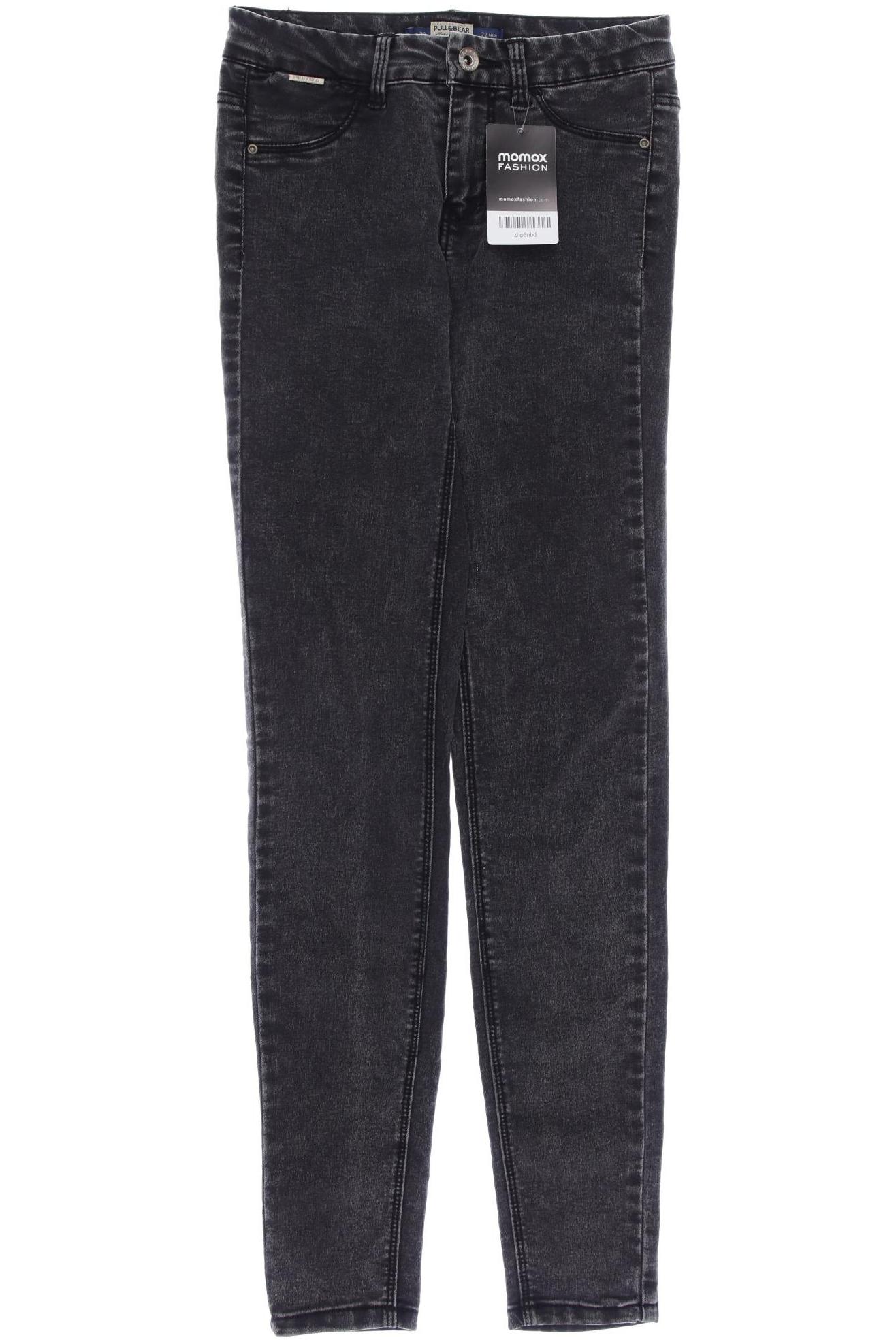 Pull & Bear Damen Jeans, grau von Pull & Bear