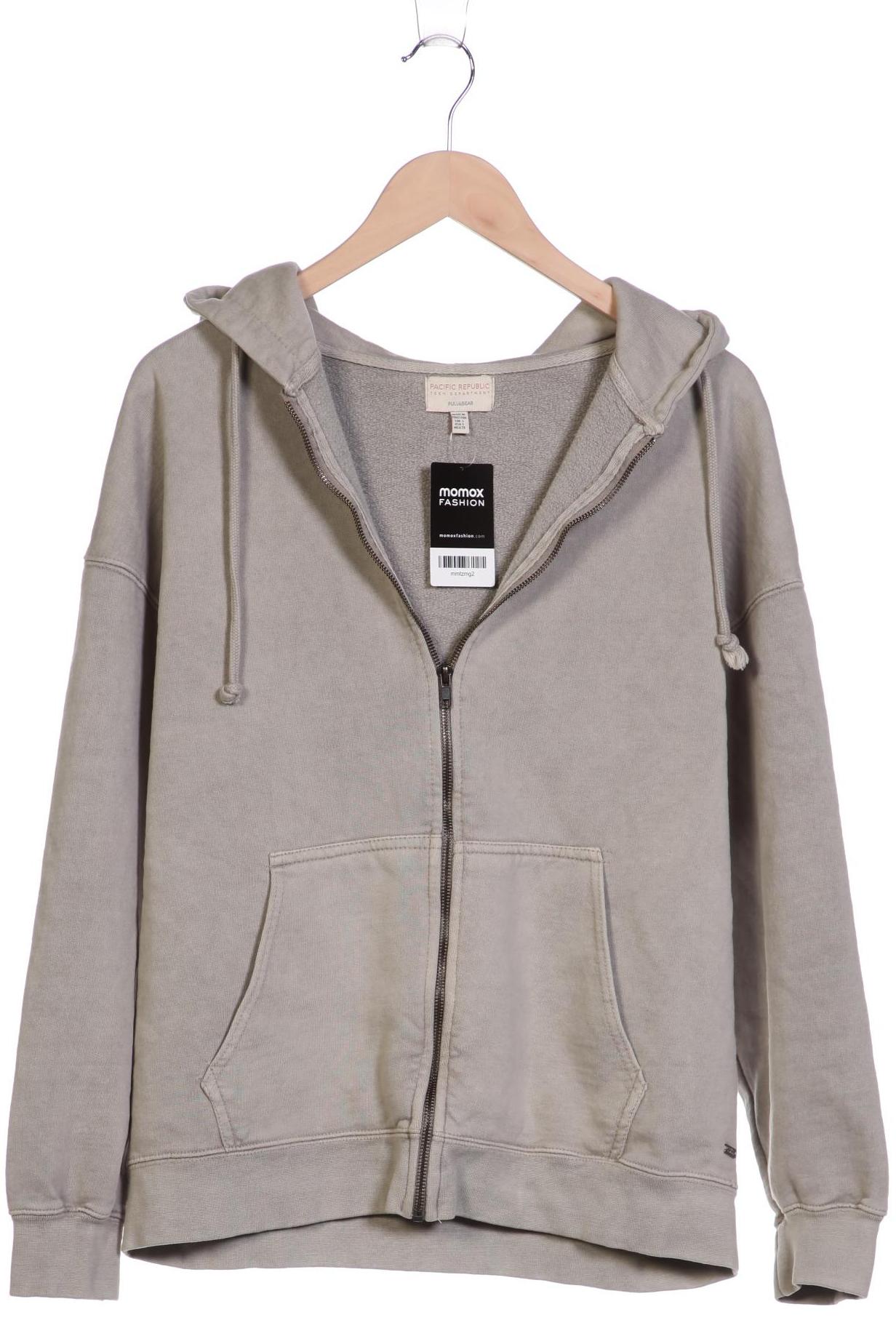 Pull & Bear Damen Kapuzenpullover, grau von Pull & Bear