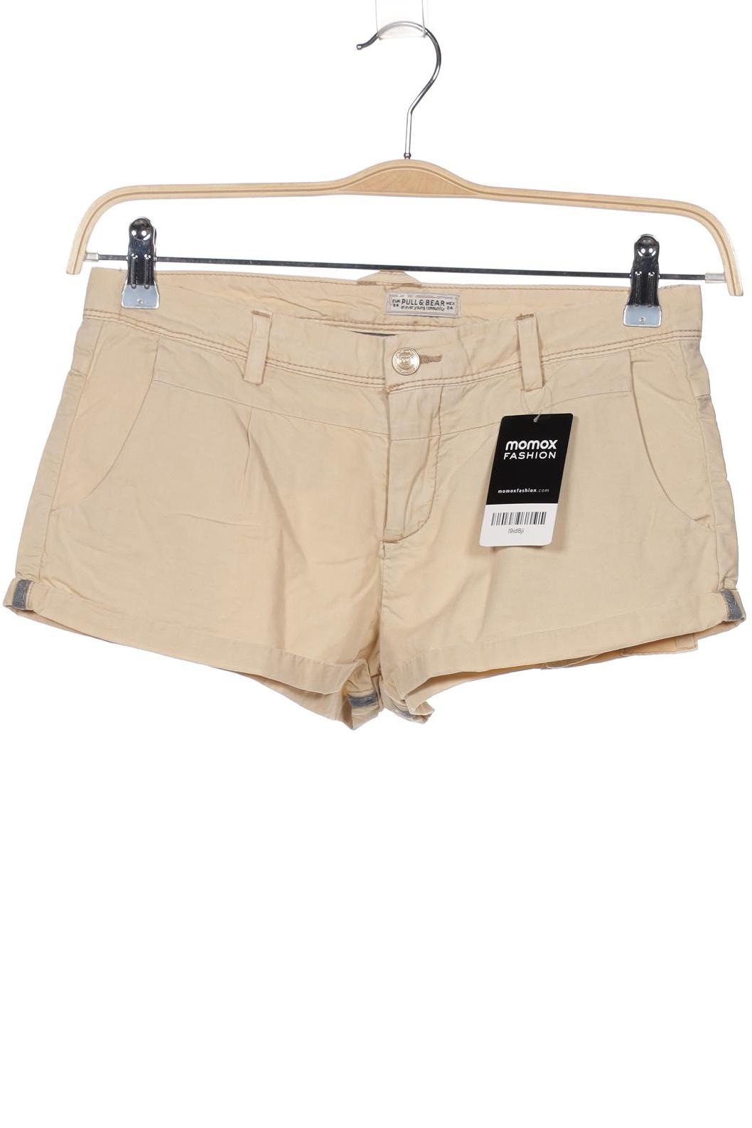 Pull & Bear Damen Shorts, beige von Pull & Bear