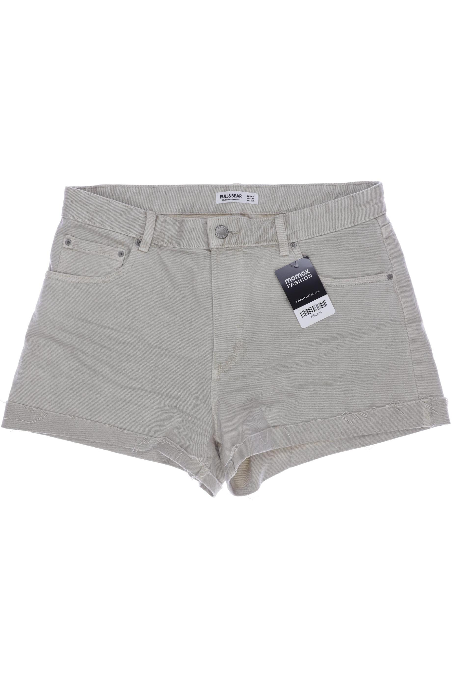 Pull & Bear Damen Shorts, beige von Pull & Bear