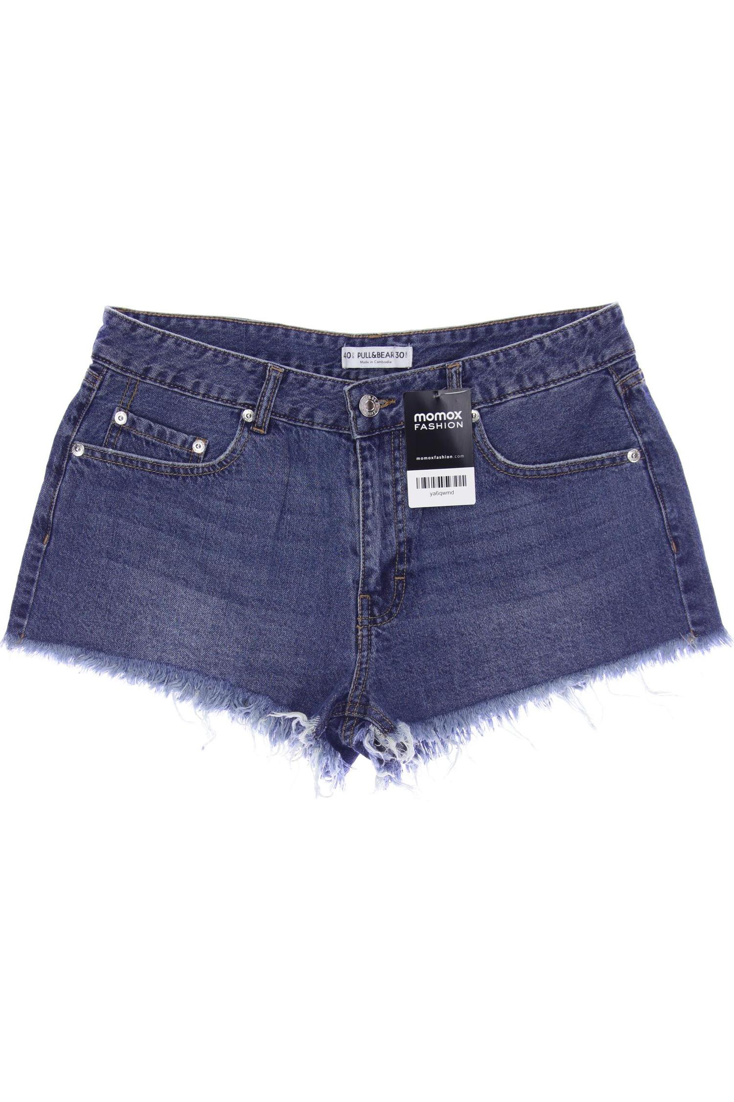 Pull & Bear Damen Shorts, blau von Pull & Bear