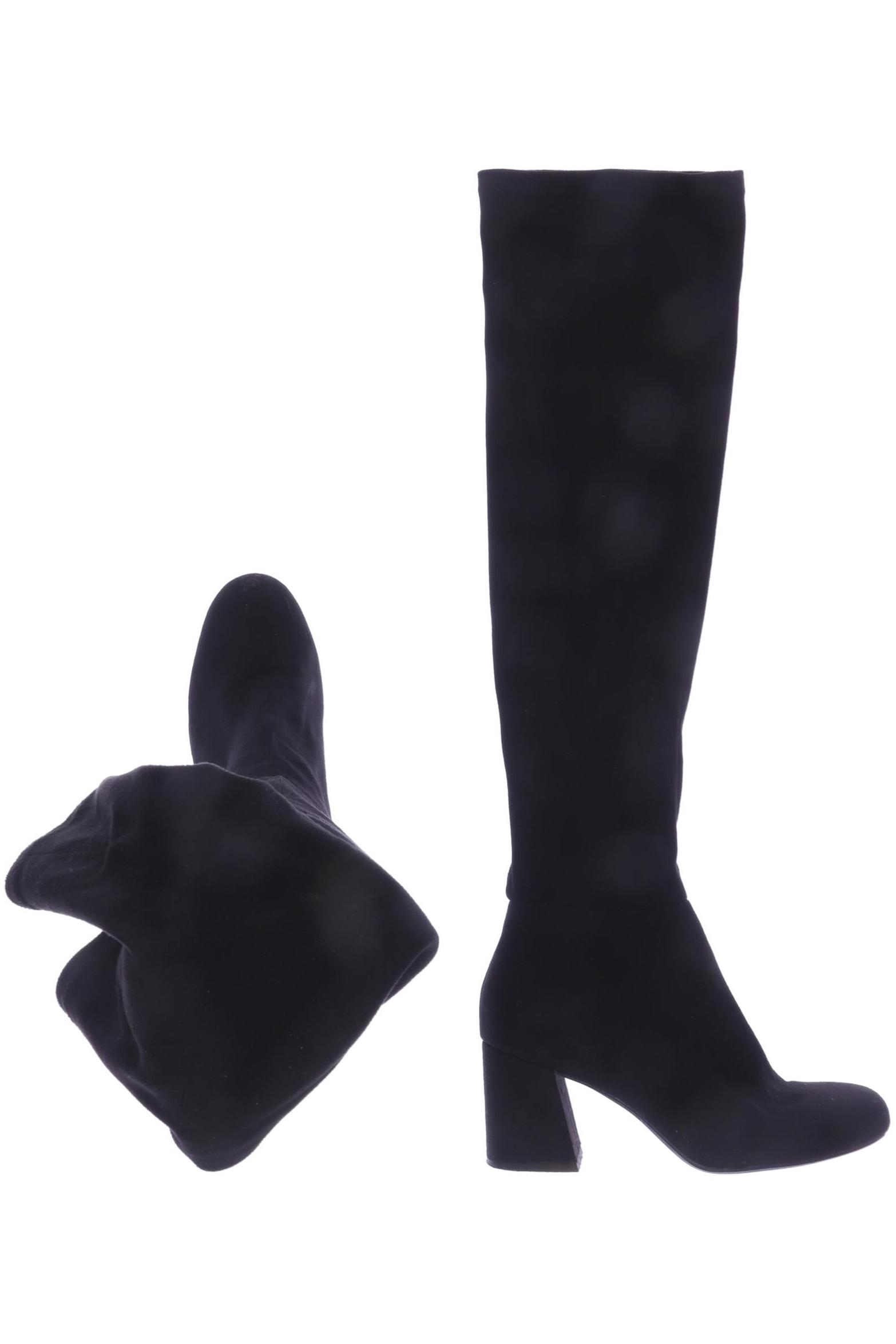 Pull & Bear Damen Stiefel, schwarz von Pull & Bear