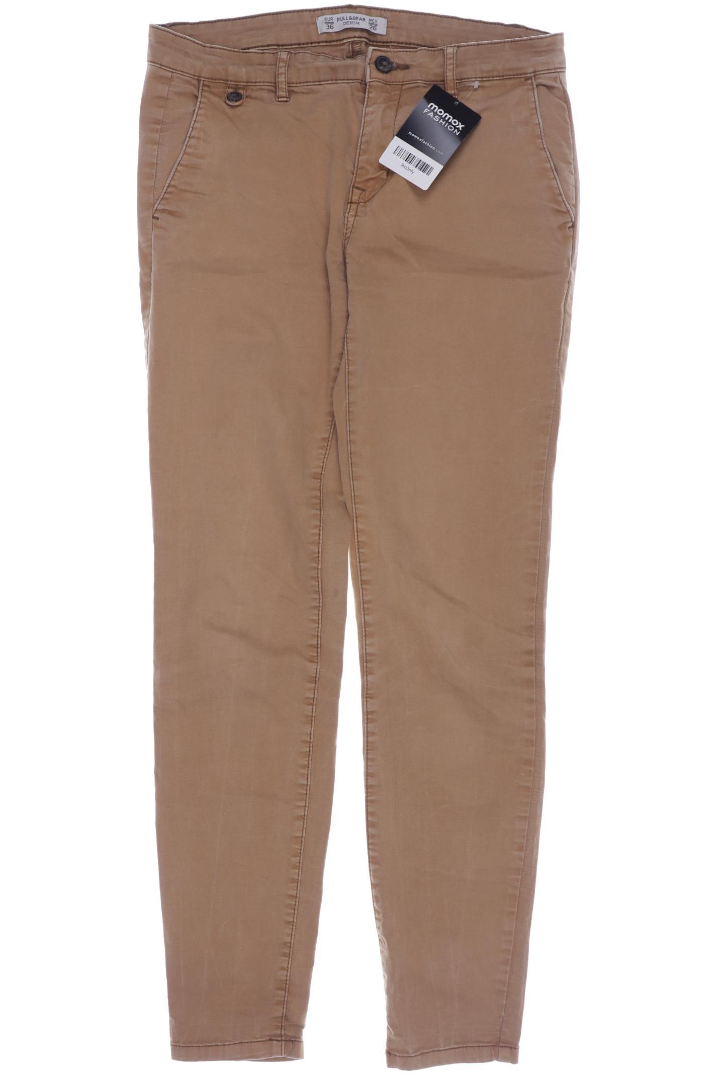 Pull & Bear Damen Stoffhose, beige von Pull & Bear