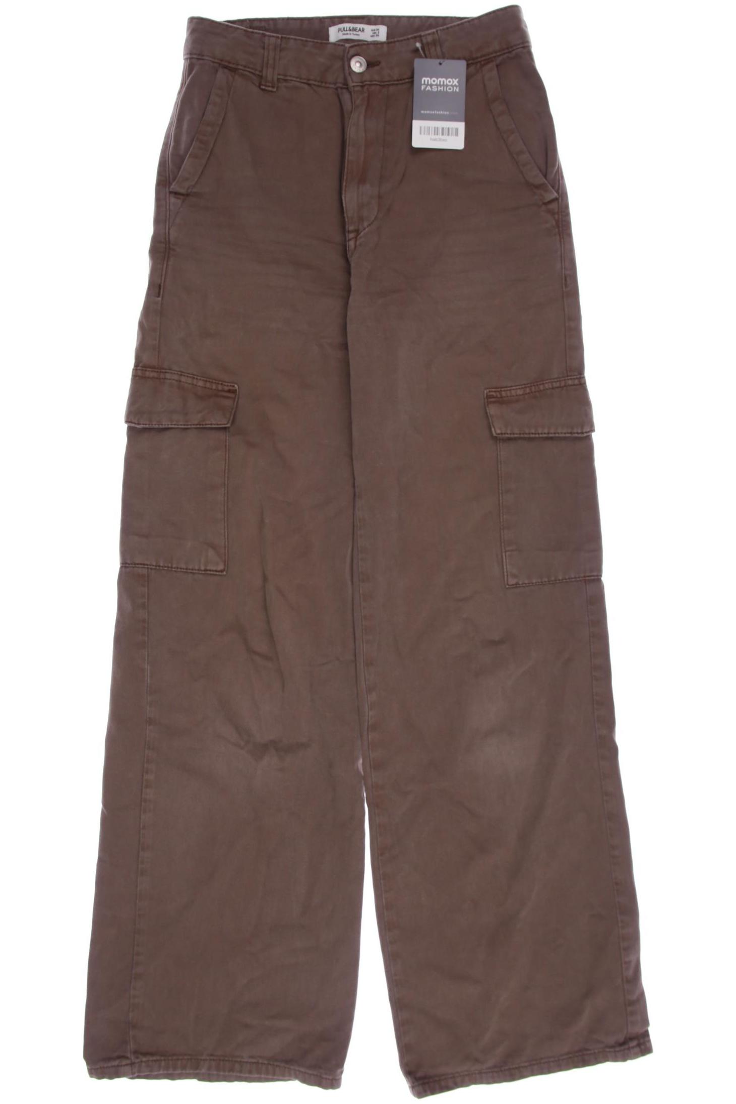 Pull & Bear Damen Stoffhose, braun von Pull & Bear