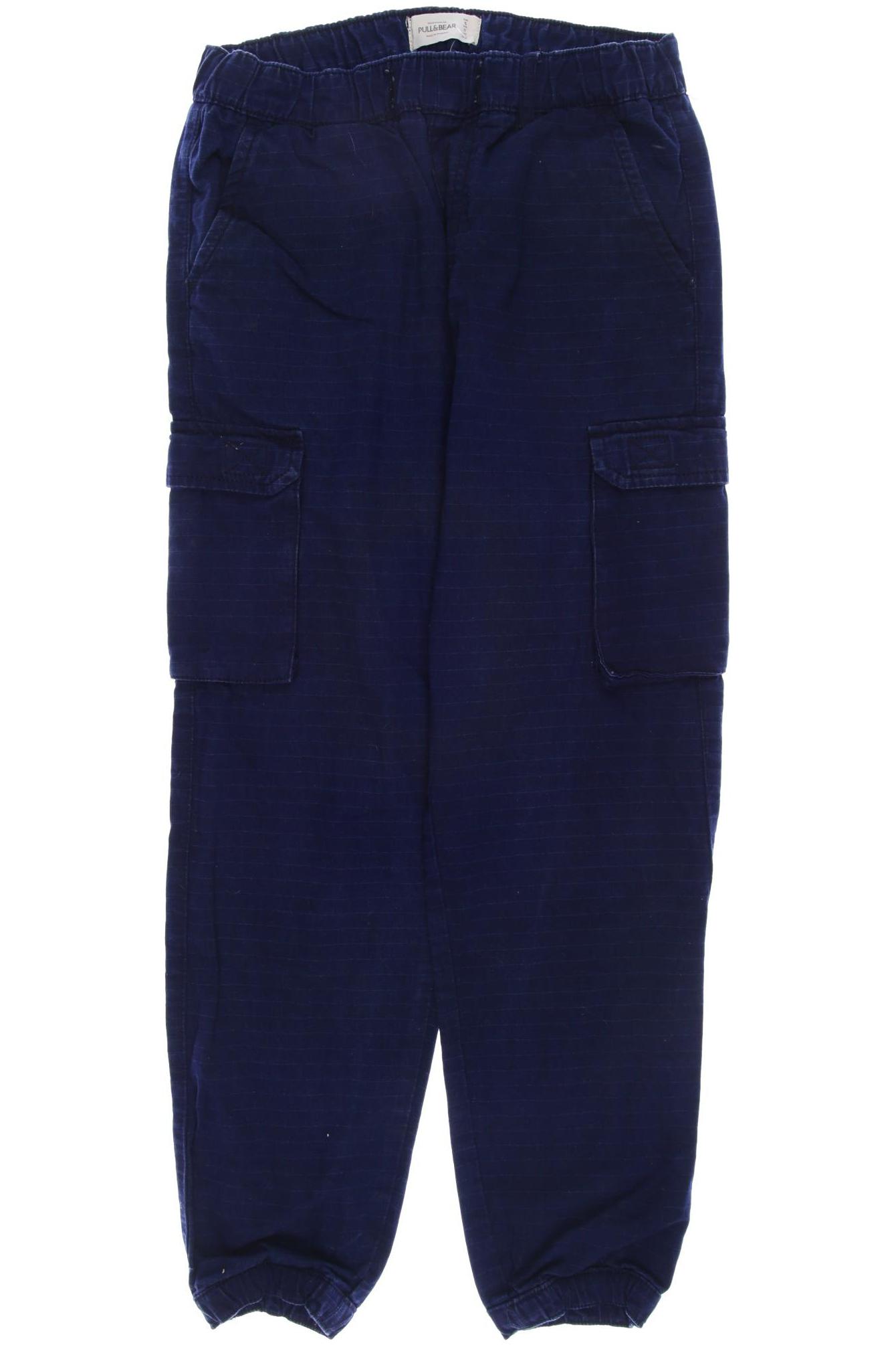 Pull & Bear Damen Stoffhose, marineblau von Pull & Bear