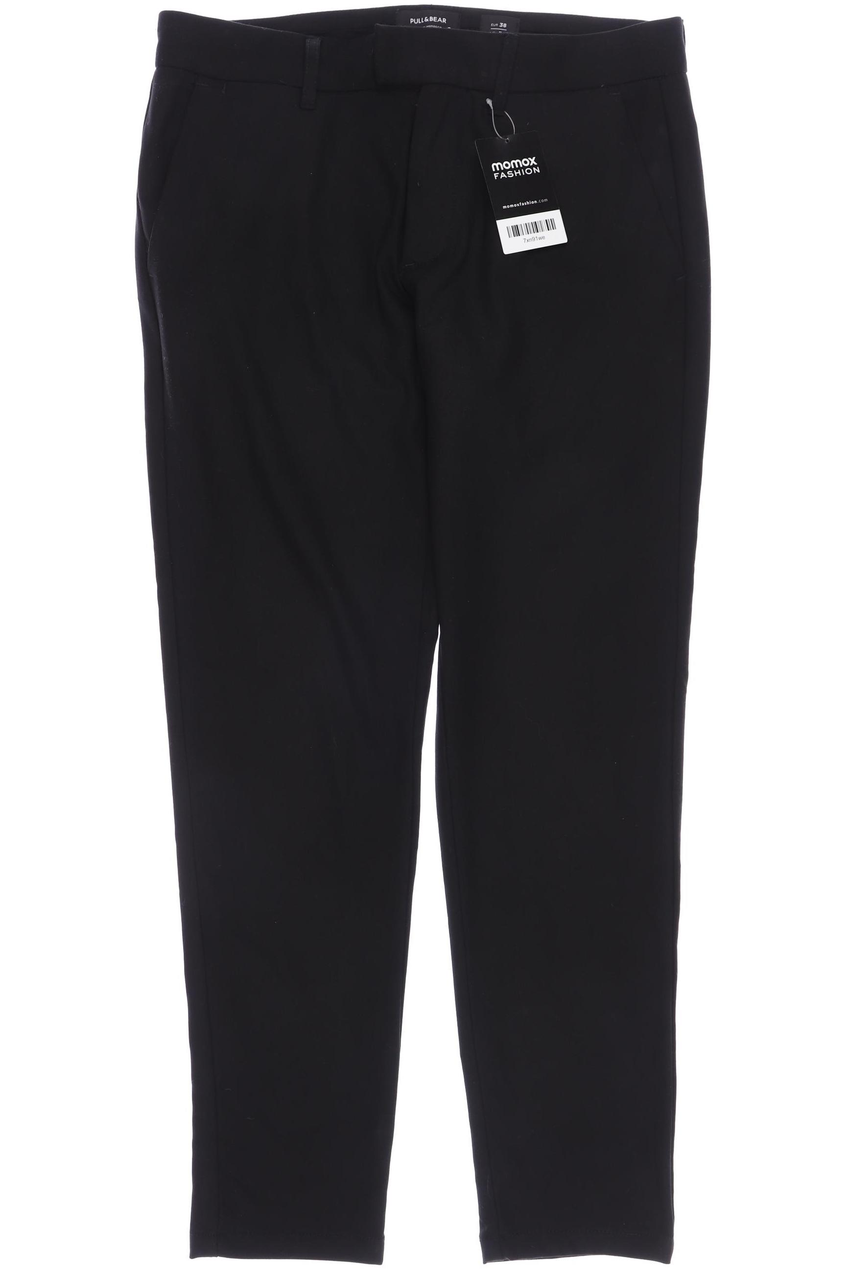 Pull & Bear Damen Stoffhose, schwarz von Pull & Bear