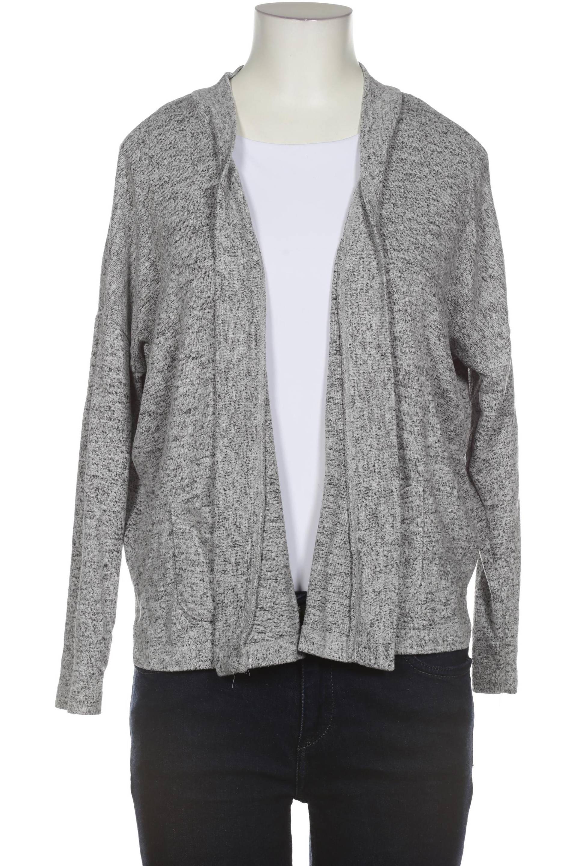 Pull & Bear Damen Strickjacke, grau, Gr. 36 von Pull & Bear