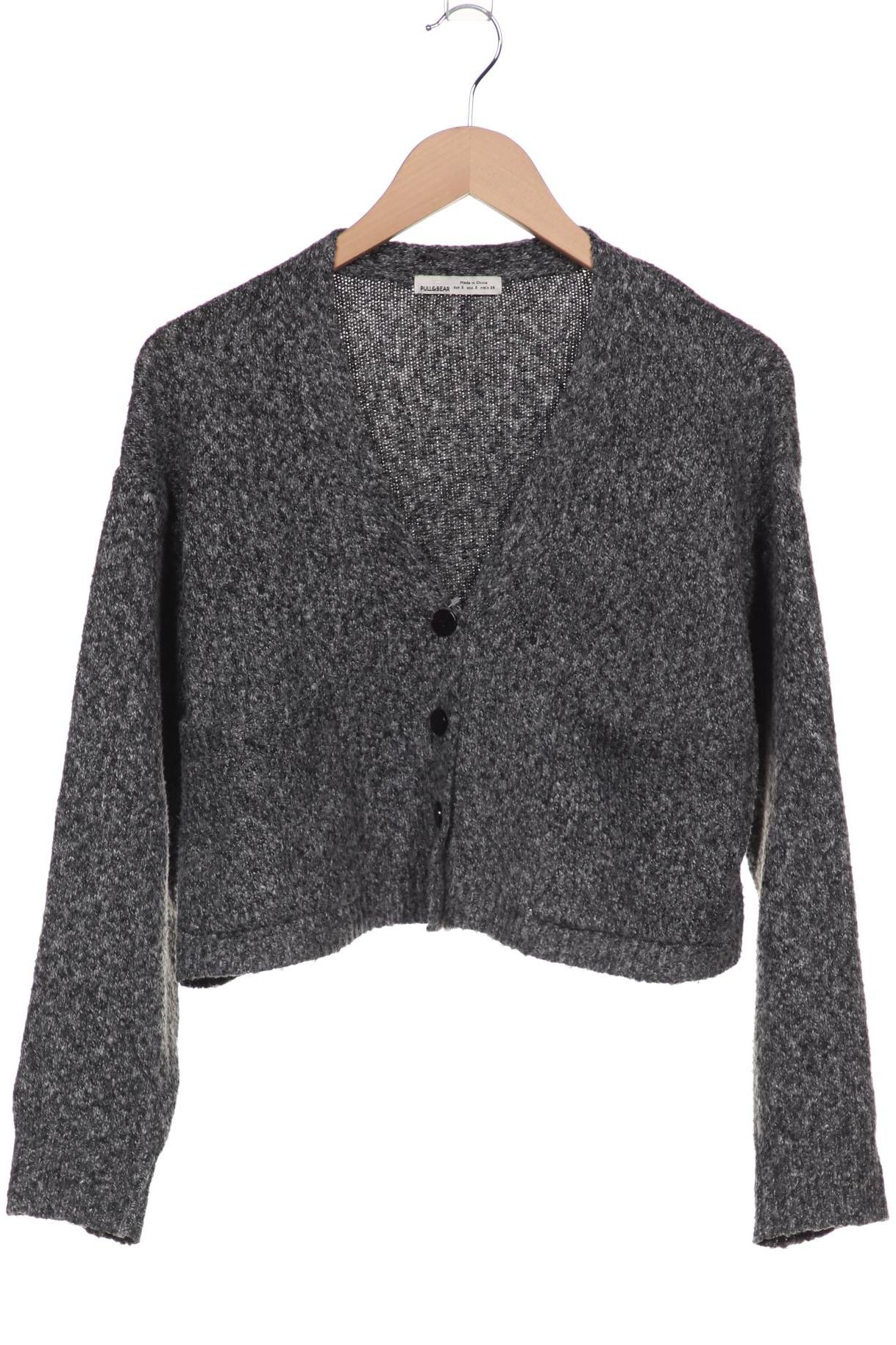 Pull & Bear Damen Strickjacke, grau von Pull & Bear