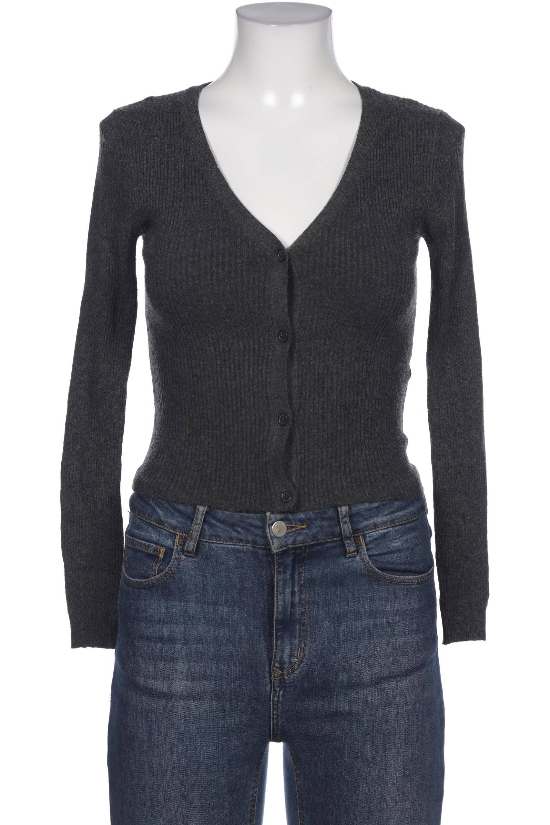 Pull & Bear Damen Strickjacke, grau von Pull & Bear