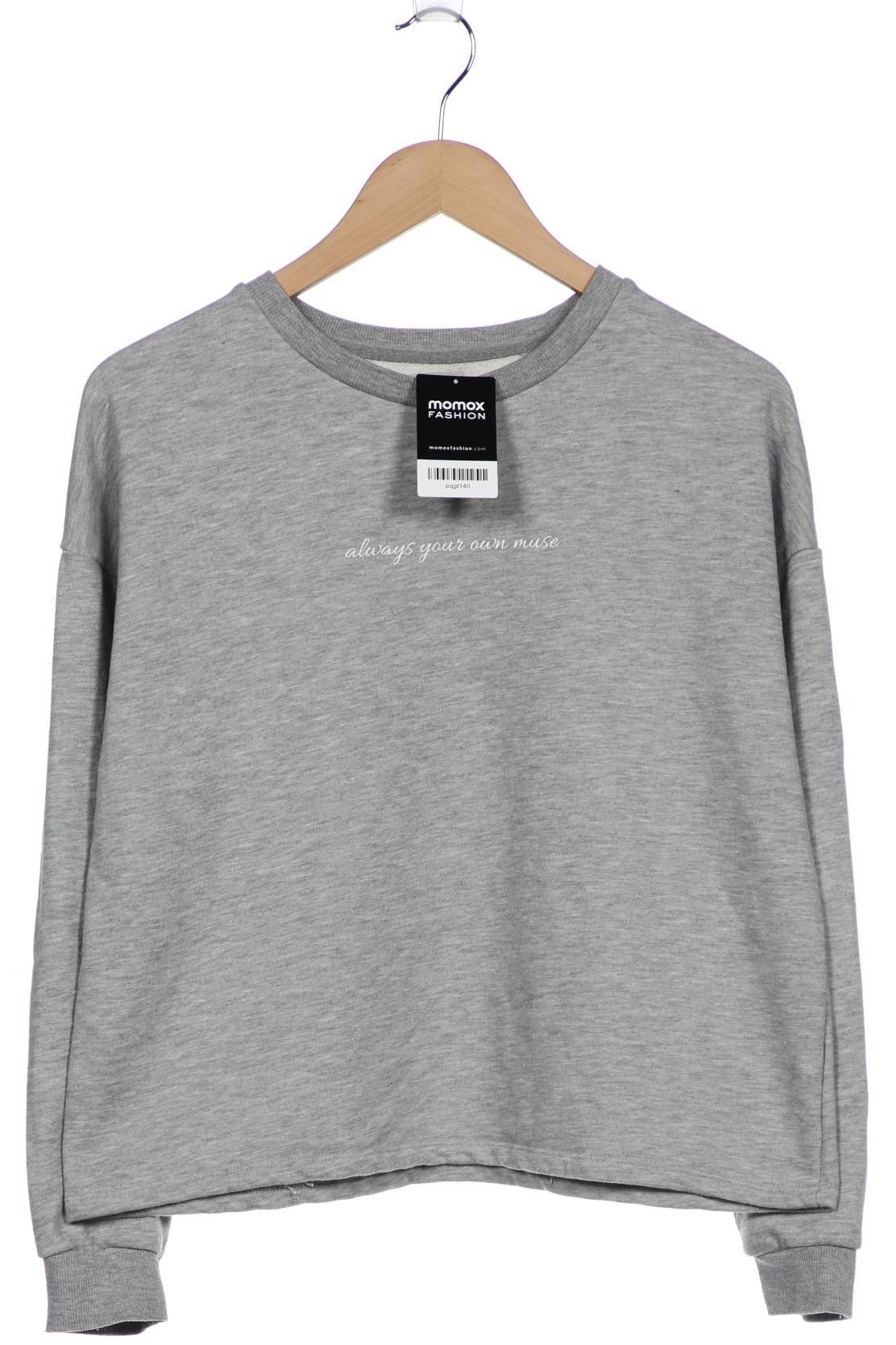 Pull & Bear Damen Sweatshirt, grau von Pull & Bear