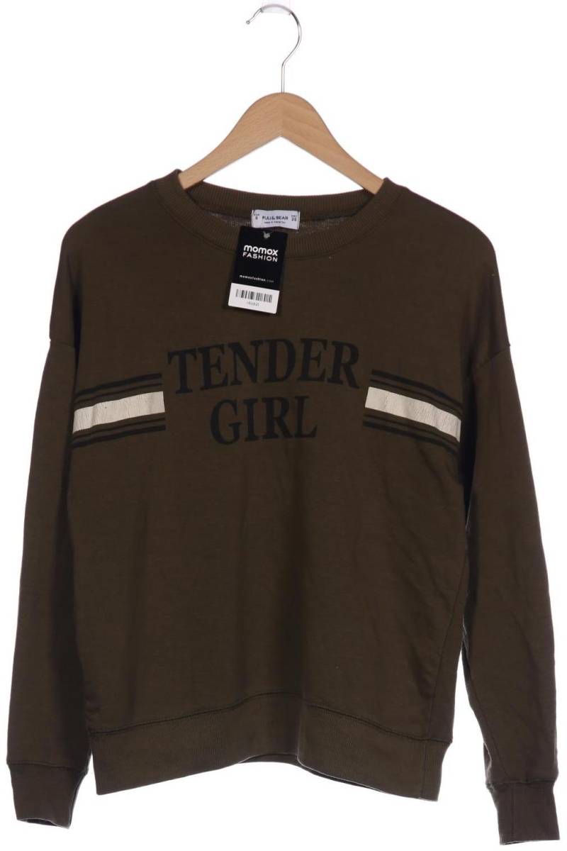 Pull & Bear Damen Sweatshirt, grün von Pull & Bear