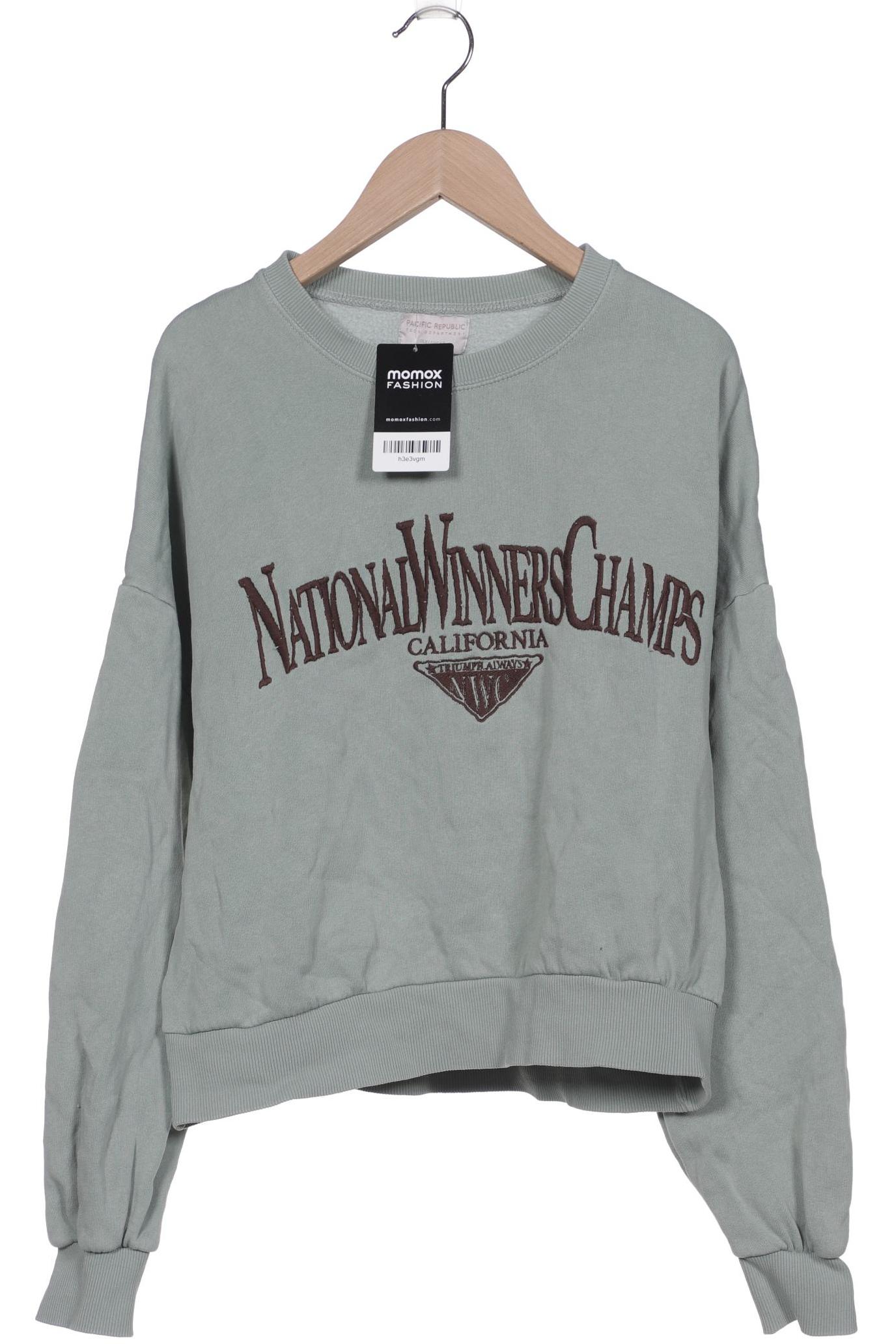 Pull & Bear Damen Sweatshirt, grün von Pull & Bear