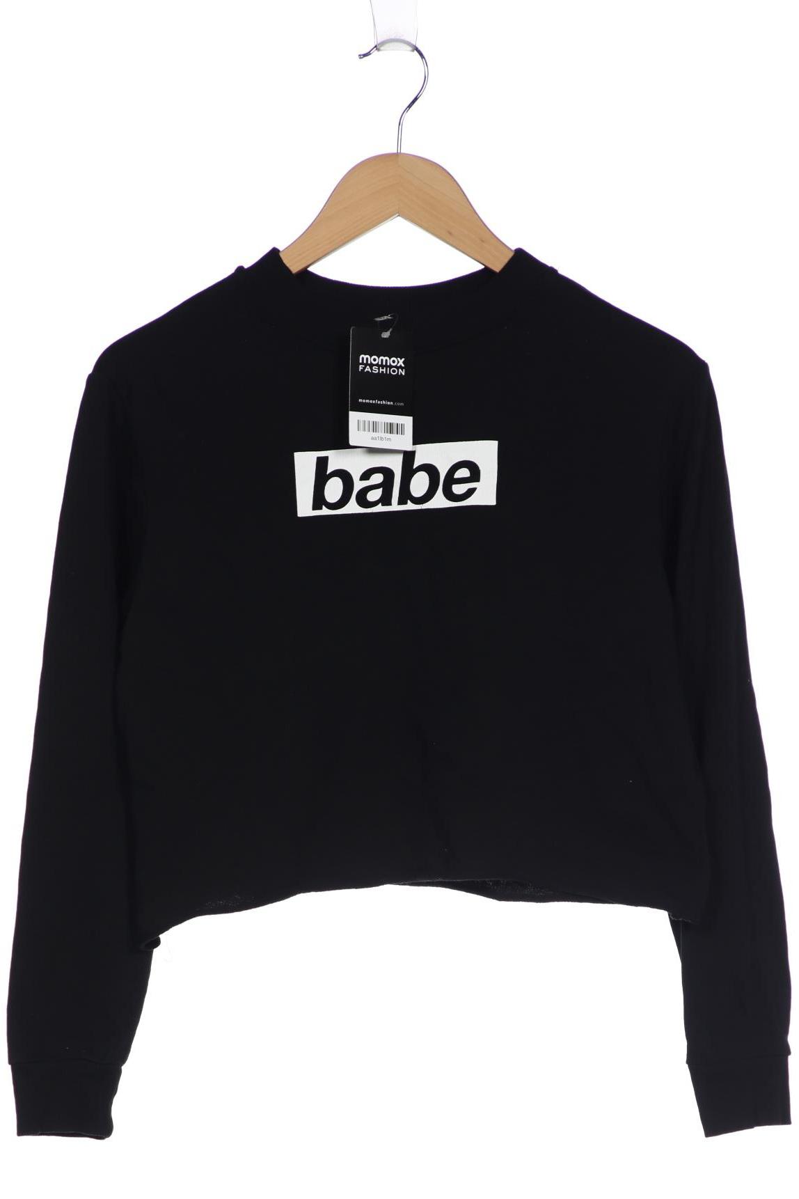 Pull & Bear Damen Sweatshirt, schwarz von Pull & Bear