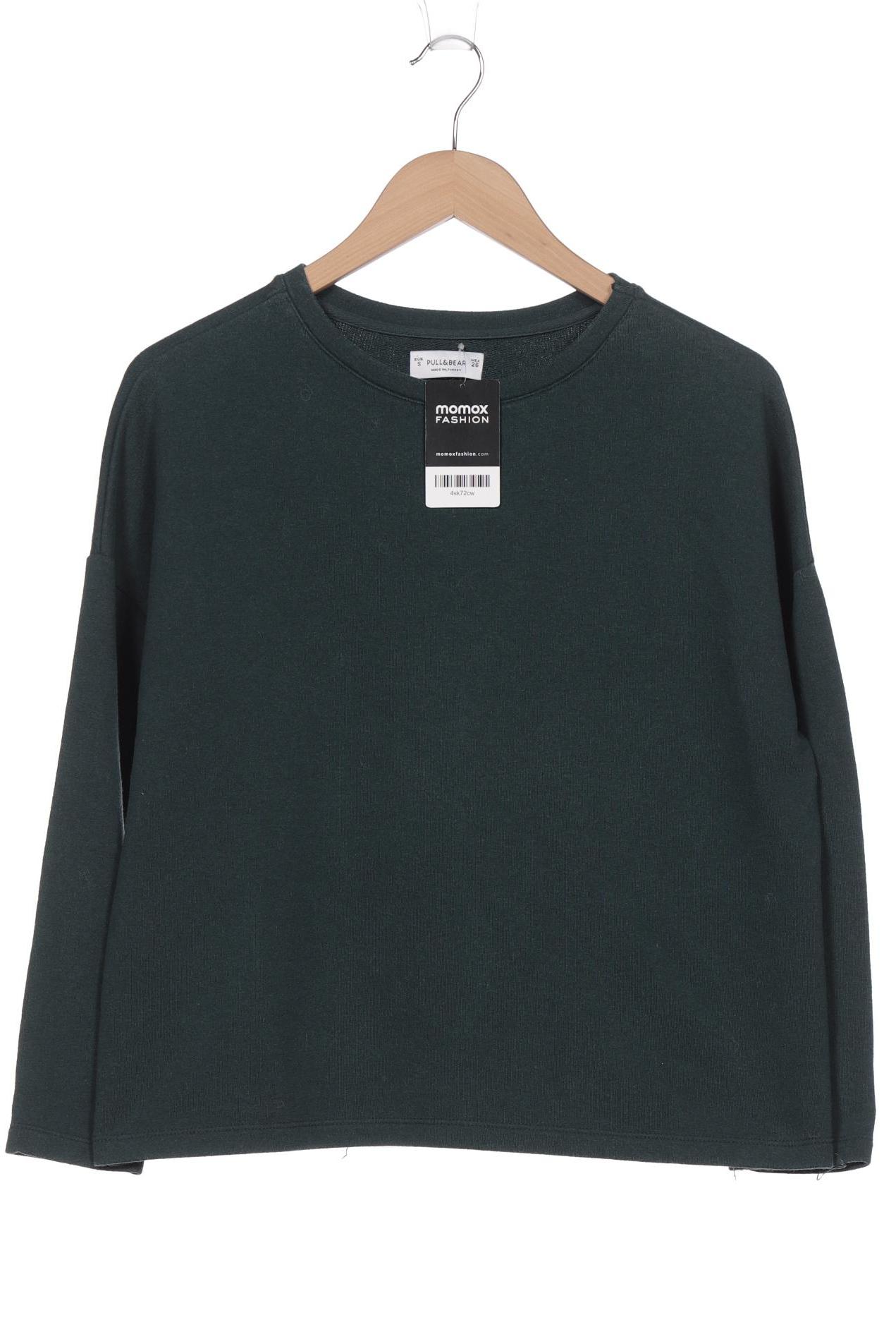 Pull & Bear Damen Sweatshirt, türkis von Pull & Bear